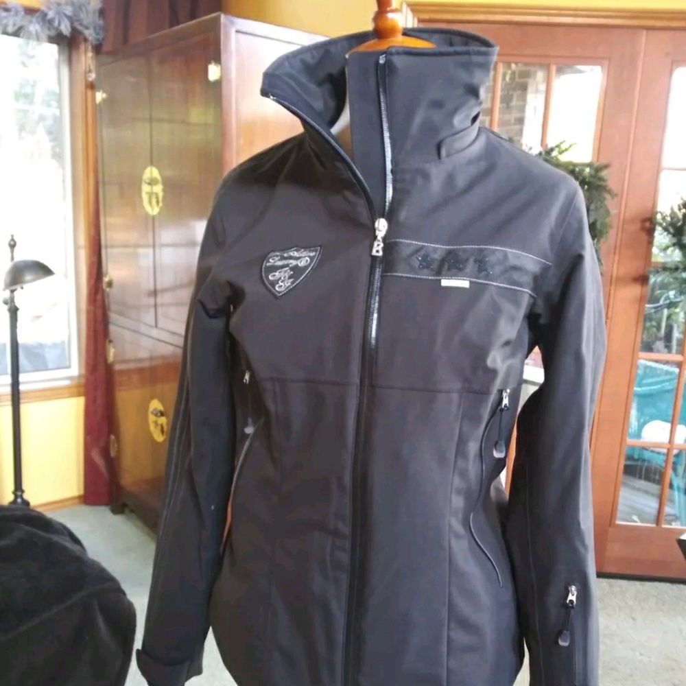 Bogner Fire + Ice Womens Black Ski Jacket Insolate Is missing the original hood.
